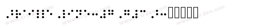 BrailleLine-7G3B字体转换