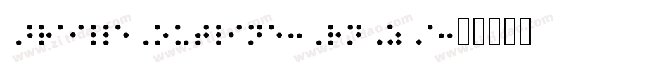 BrailleOutline-RnZA字体转换