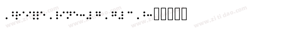 BrailleLine-7G3B字体转换