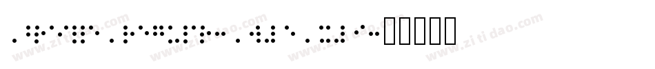 BrailleRegular-W5X9字体转换
