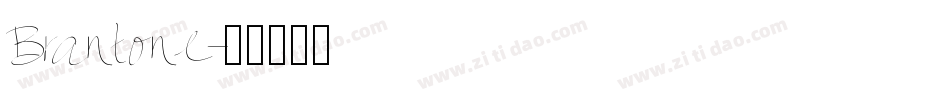 Brantone字体转换