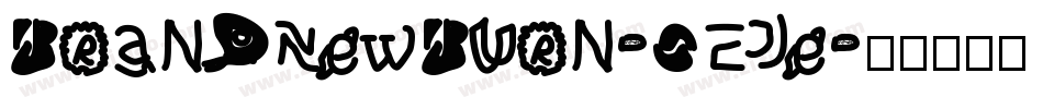 BrandNewBurn-OEJe字体转换