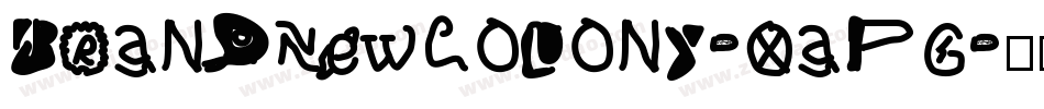 BrandNewColony-XaPG字体转换