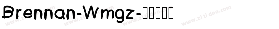 Brennan-Wmgz字体转换