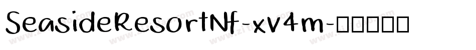 SeasideResortNf-xv4m字体转换