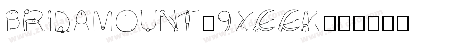 Bridamount-9YEEK字体转换