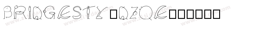 Bridgesty-DZqE字体转换