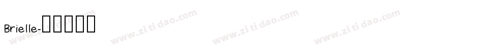 Brielle字体转换