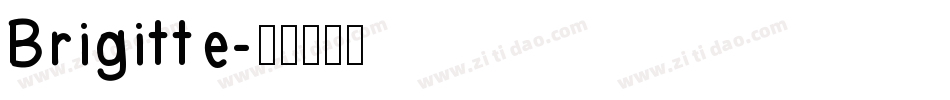 Brigitte字体转换
