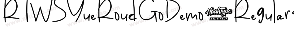 RTWSYueRoudGoDemo-Regular字体转换