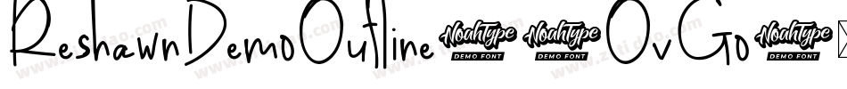 ReshawnDemoOutline-2OvGo字体转换