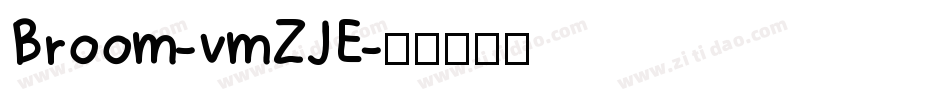 Broom-vmZJE字体转换