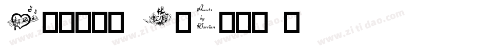 Broken-Hearts-1字体转换