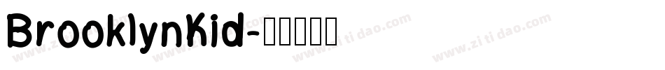 BrooklynKid字体转换