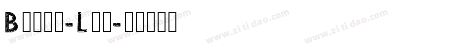 Bruce-Lee字体转换