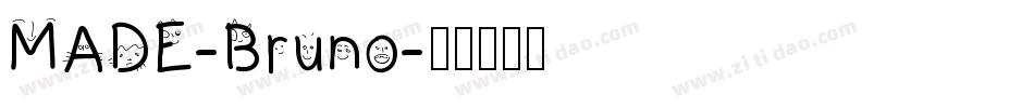 MADE-Bruno字体转换