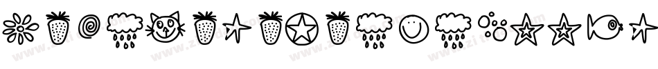 Pea-Jelene-s-Doodles字体转换