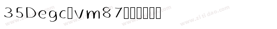 35Degc-vm87字体转换