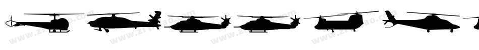 HelloCoptersSolid-94mB字体转换