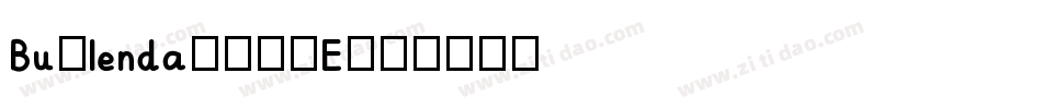 BuGlenda-J2GE字体转换