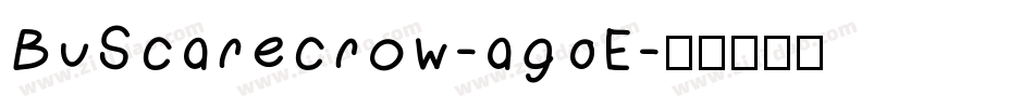 BuScarecrow-ag0E字体转换