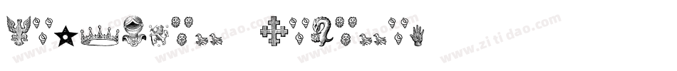 Heraldic-Devices字体转换