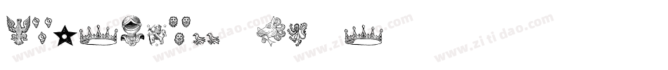 Heraldic-Gq2a字体转换