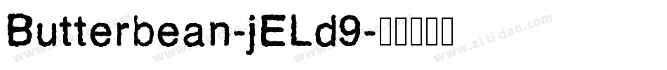 Butterbean-jELd9字体转换