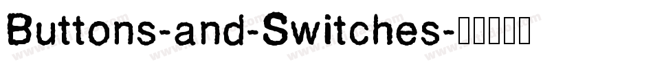 Buttons-and-Switches字体转换