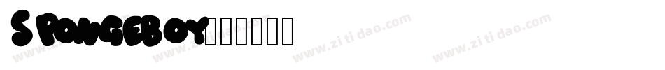 spongeboy字体转换 spongeboy字体转换