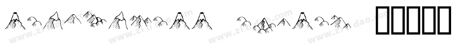 LindenHill-Italic字体转换
