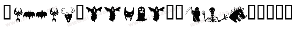 HollowWeenie-Bats-1字体转换