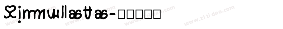 Simulata字体转换