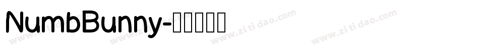 NumbBunny字体转换