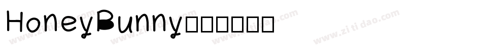 HoneyBunny字体转换