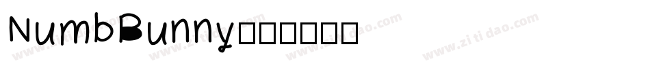 NumbBunny字体转换