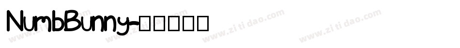 NumbBunny字体转换