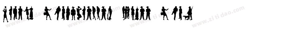 Human-Silhouettes-Free-Six字体转换