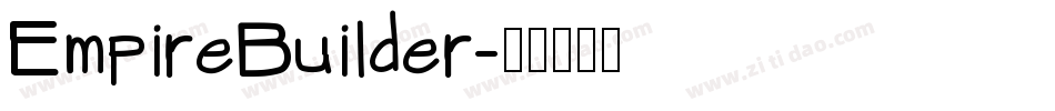 EmpireBuilder字体转换