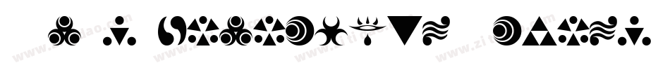 FunAstronomicalSymbols-Ke3X字体转换