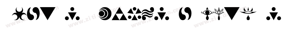 PiratsSymbolsArtefacts字体转换