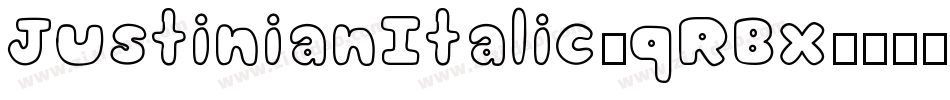 JustinianItalic-qRBx字体转换