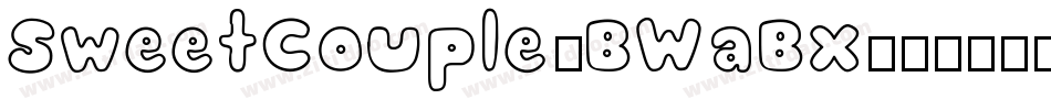 SweetCouple-BWaBx字体转换