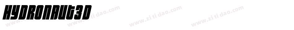 hydronaut3d字体转换