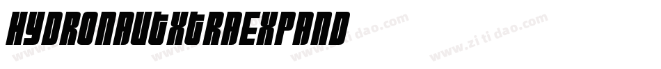 hydronautxtraexpand字体转换