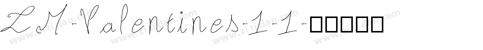 LM-Valentines-1-1字体转换