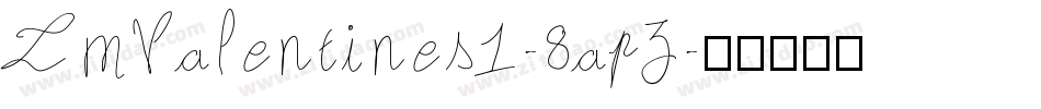 LmValentines1-8apz字体转换