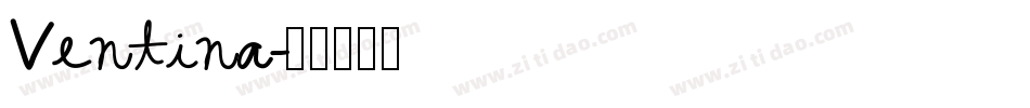 Ventina字体转换