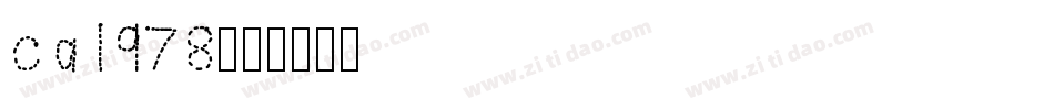 ca1978字体转换