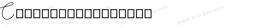 CAGenerated字体转换